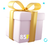 Receba seus bônus de boas-vindas no 85F